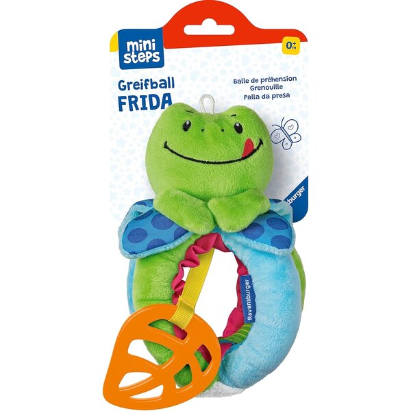 Ravensburger 04578 - Frida Hochet avec clochette et anneau de dentition
