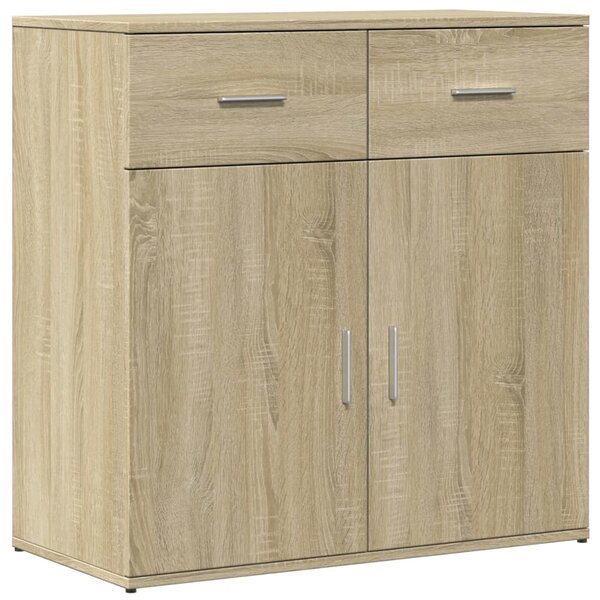vidaXL Buffet chêne sonoma 79x38x80 cm bois d'ingénierie