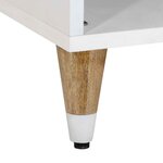 vidaXL Table basse 80x50x40 cm bois de manguier massif