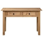 vidaXL Table console 110x40x72 cm Pin solide Gamme Panama
