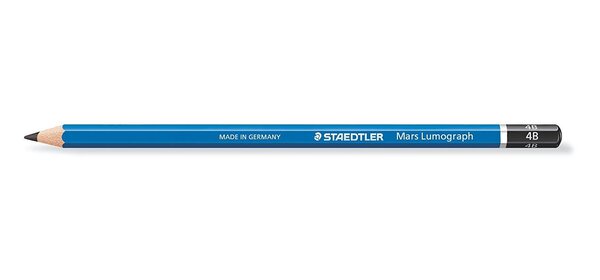 Crayon Papier Mars Lumograph 100 Mine 2 mm Bleu 4B STAEDTLER