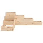vidaXL Jardinière 4 niveaux 106x104 5x36 cm bois de pin massif
