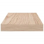 vidaXL Étagères flottantes 4 Pièces 80x23 5x4 cm bois d'ingénierie
