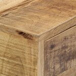 vidaXL Buffet 88x30x71 cm Bois de manguier massif