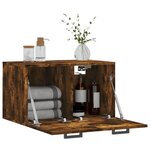 vidaXL Armoire murale Chêne fumé 60x36 5x35 cm Bois d'ingénierie