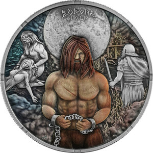 Monnaie LOSS Vengeful Bödvar Saga 1 Oz Argent 5 Mark Germania 2026
