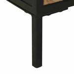 vidaXL Buffet Marron 70 x 35 x 70 cm Bois de manguier massif