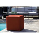 Pouf tabouret extérieur cub 43 cm