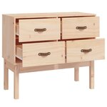 vidaXL Armoire console 90x40x78 cm Bois de pin solide