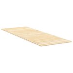 vidaXL Lattes de lit 70x200 cm bois de pin massif