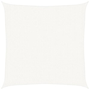 vidaXL Voile d'ombrage 160 g/m² Blanc 2 5x2 5 m PEHD