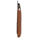 vidaXL Tête de lit suspendue Avec lumière LED Marron PU antique