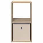 vidaXL Table de chevet avec tiroir Chêne Sonoma 30 5 x 27 x 59 5 cm