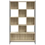 vidaXL Bibliothèque chêne sonoma 102x28x172 cm bois d'ingénierie