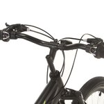 vidaXL Vélo de montagne 21 vitesses Roues de 27 5 pouces 38 cm Noir