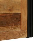 vidaXL Coffre de rangement 80 x 50 x 50 cm en bois d'acacia