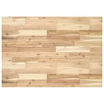 vidaXL Dessus de table rectangulaire 120x70x4 cm bois massif d'acacia