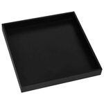 vidaXL Table d'appoint Noir et doré 38x38x38 5 cm MDF