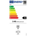 HAIER WS59GAE - Cave a vin de conservation - 59 bouteilles - Pose libre - Classe A - L 50 x H 127 cm