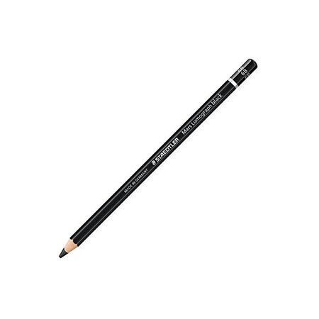 Crayon Mars Lumograph black, degré de dureté: 6B Noir STAEDTLER