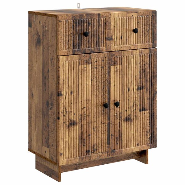 vidaXL Buffet Bois ancien 66 x 34 5 x 90 cm Bois d'ingénierie