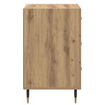 vidaXL Cabinet de chevet avec tiroir Chêne artisanal 40 x 40 x 66 cm