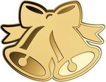 Pièce de monnaie en Or 3000 Francs g 0.031 (1/1000 oz) Millésime Gold Gift GOLDEN BELLS 1/1000