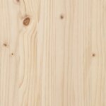 vidaXL Cadre de lit sans matelas 75x190 cm bois de pin massif