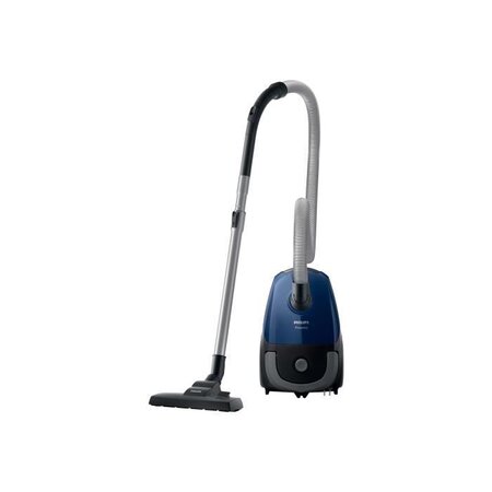 Philips fc8240/09 aspirateur avec sac powergo - 900w - filtre anti-allergenes - cable de 9 m - 77 db -bleu marine