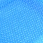 vidaXL Film solaire de piscine ronde PE 300 cm Bleu