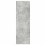 vidaXL Ensemble de meubles TV 3 Pièces Gris béton Bois d'ingénierie