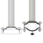 vidaXL Auvent latéral rétractable de patio 60x300 cm Bleu