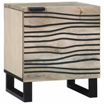 vidaXL Tables de chevet Naturel 40 x 33 x 46 cm