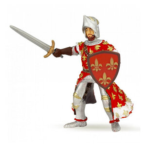 Figurine Prince Philippe Rouge - Héros de la bataille au Château