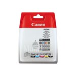 Canon pack de 5 cartouches pgi-580/cli-581 pgbk/bk/c/m/y - noir + couleur