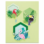 FRENCH KITS-French'Kits - Décorations murales - Les animaux tropiquaux-Kit créatif fabriqué avec amour en France