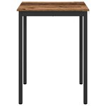 vidaXL Table de salle à manger / Table de repas Bois d'ingénierie