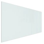 vidaXL Plaque de verre pour cheminée rectangulaire 120x60 cm