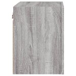 vidaXL Meubles TV muraux 2Pièces sonoma gris 40 5x30x40cm bois ingénierie