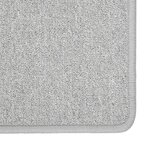 vidaXL Tapis de couloir Gris clair 50x250 cm