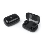 NEW ONE TW 80 - Ecouteurs Bluetooth 5.0 True Wireless - Systeme mains-libres - Batterie rechargeable intégrée - Autonomie 4h - Noir