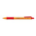 Stylo Bille Rétractable POINTBALL Tracé 0 5 mm Rouge x 10 STABILO
