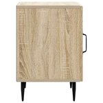 vidaXL Cabinet de chevet Chêne Sonoma 43 x 34 5 x 50 cm