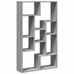 vidaXL Bibliothèque sonoma gris 72x20x120 5 cm bois d'ingénierie