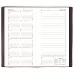 Agenda Classique NOTEXDI 88 x 170 mm Vertical Couverture Plastique Noir x 40 QUOVADIS