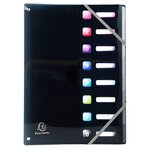 Trieur Extensible En Polypropylène 8 Compartiments Iderama Pp - A4 - Couleurs Assorties - X 8 - Exacompta