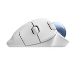Souris sans fil Logitech Ergo M575S avec trackball - 2000 ppp - 5 boutons - Droitier - Blanc cassé