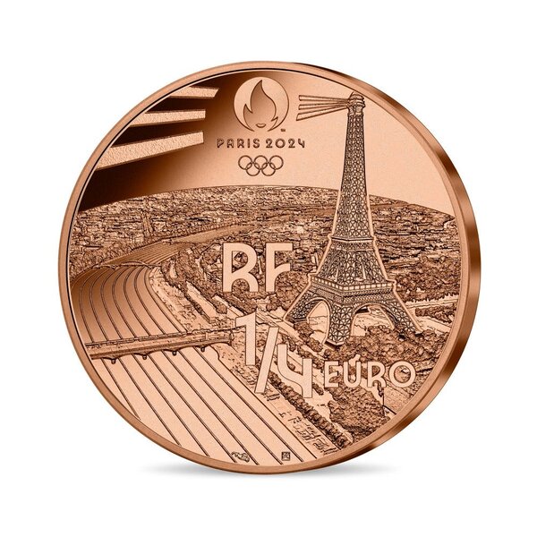 Médaille Officielle JO 2024 Paralympique – Natation, édition Limitée Monnaie De Paris, Collectionneur