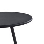 vidaXL Ensemble de bar 5 Pièces Tissu Gris foncé