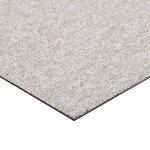 vidaXL Dalles de tapis de sol 20 Pièces 5 m² 50x50 cm Beige clair